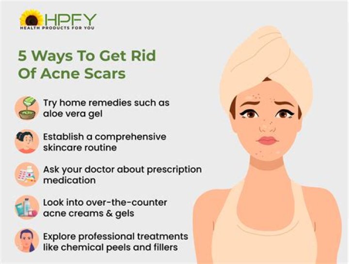 How do you get rid of dark acne scars?