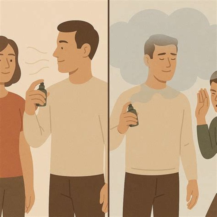 How do you know if you wear too much perfume?