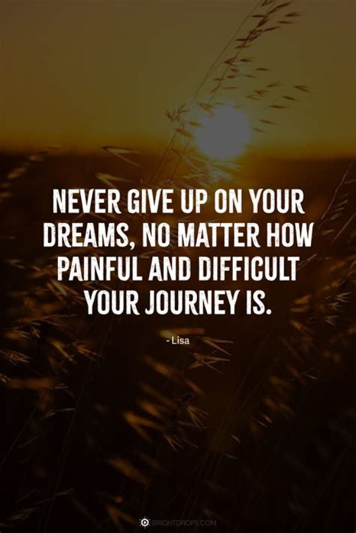 How do you know when it's time to give up?