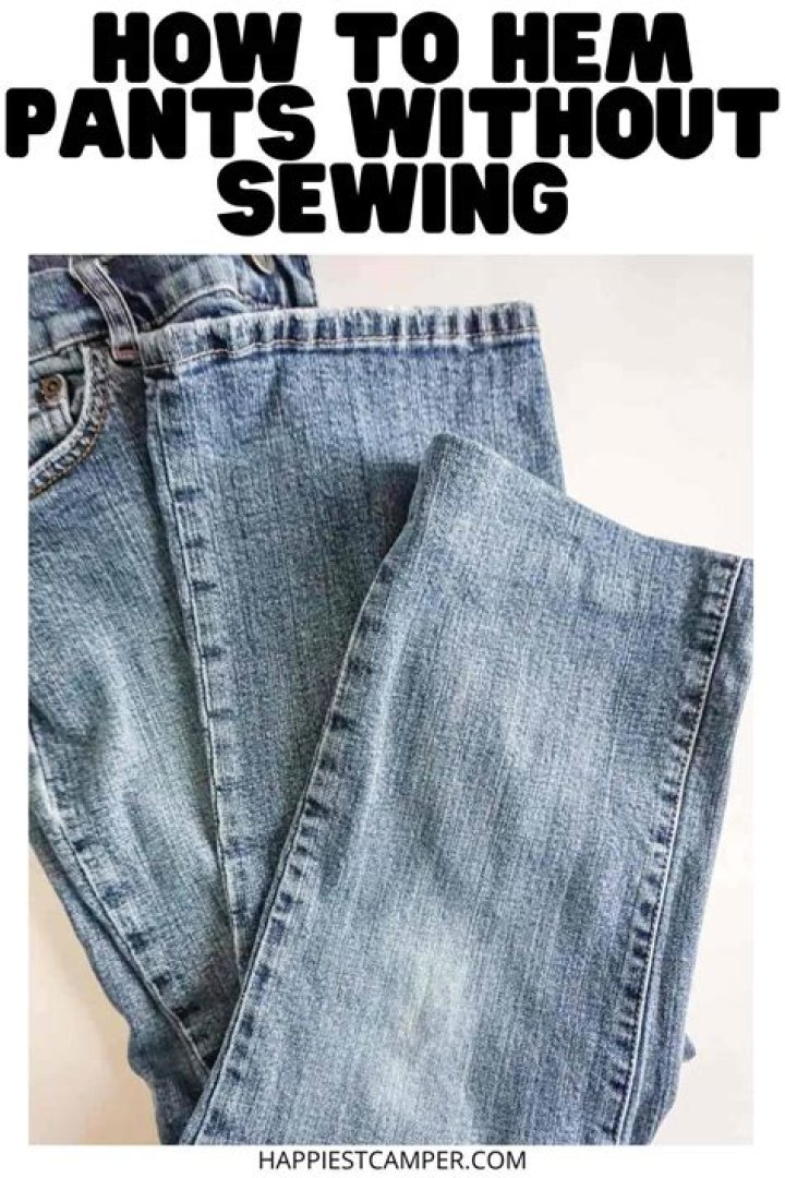 How do you make big pants fit without sewing?