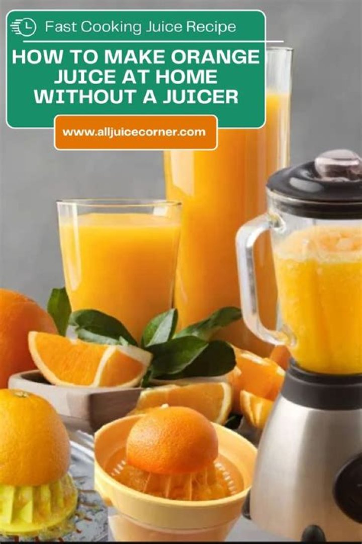 How do you make orange juice with peel?