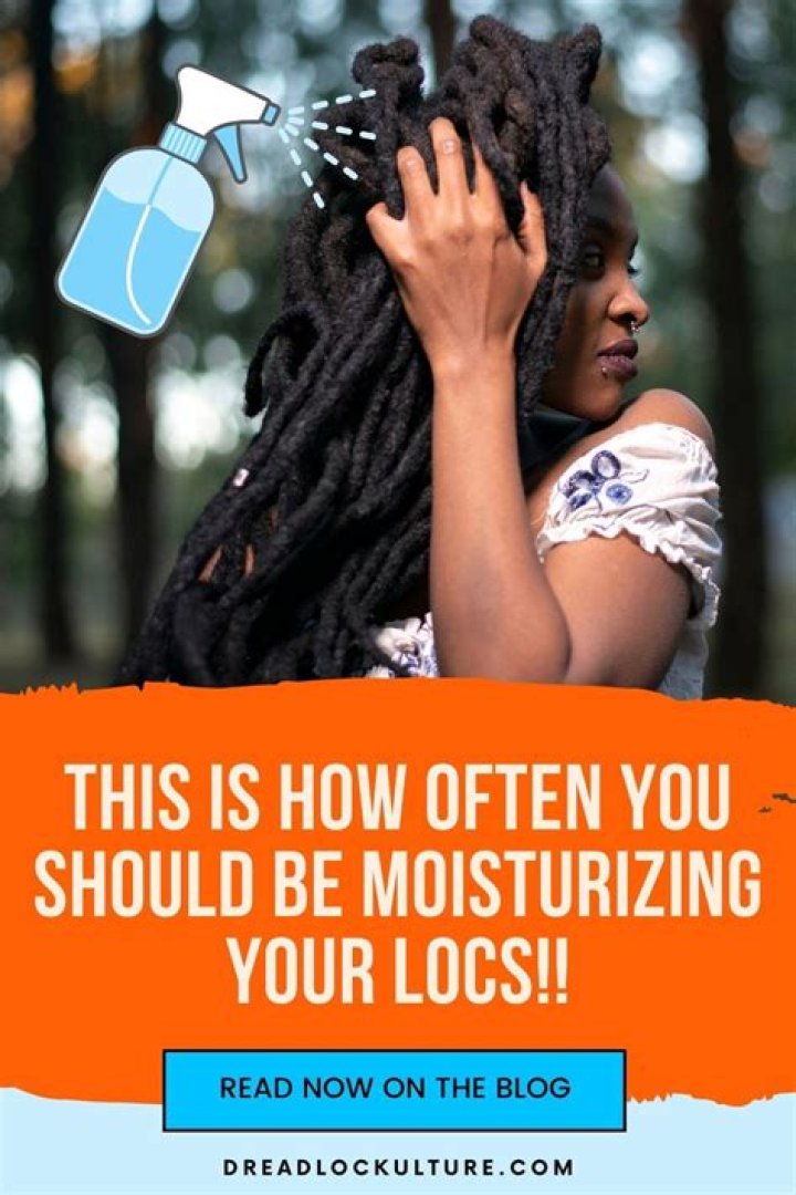 How do you moisturize your scalp with dreads?