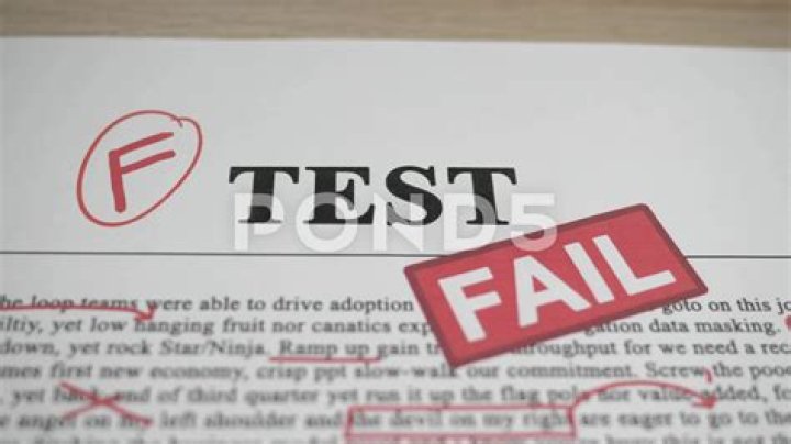 How do you not fail at school?
