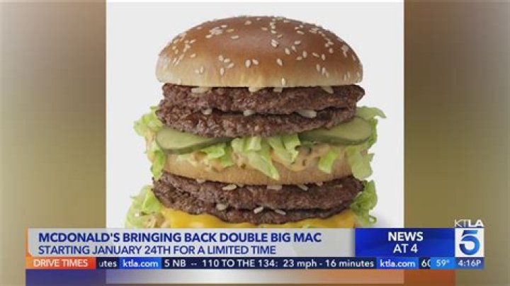 How do you order a McDouble like a Big Mac?