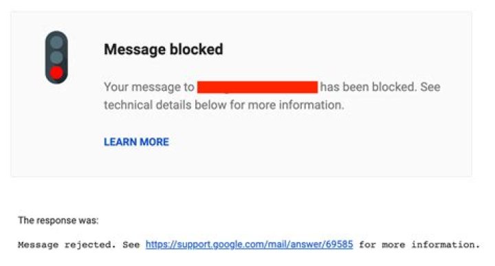 How do you read blocked messages?