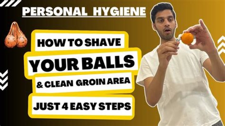 How do you shave your balls in the shower with a razor?