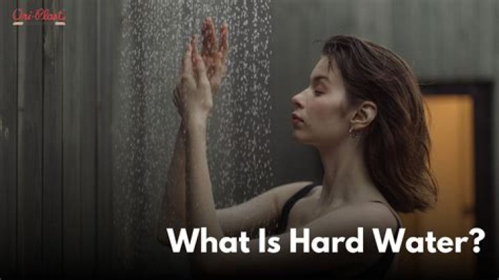 How do you shower with hard water?