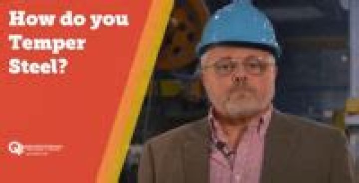 How do you temper steel?