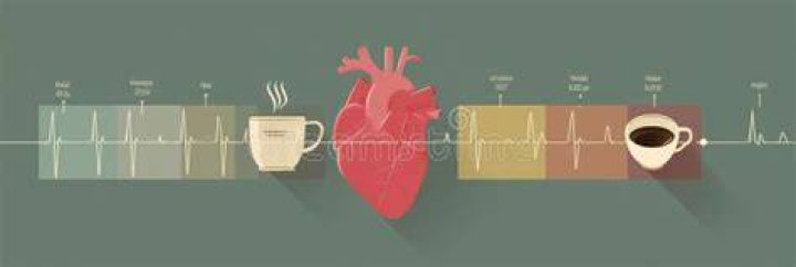 How does caffeine affect the heart?