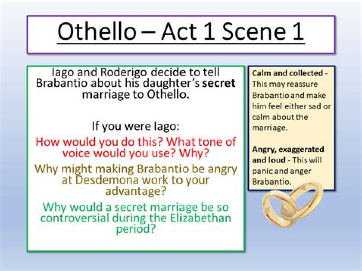 How does Iago deceive Othello?