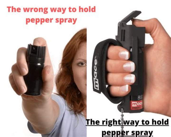How far does pepper spray shoot?