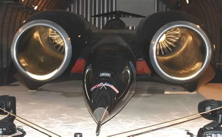 How fast does the Thrust SSC go 0 to 60?