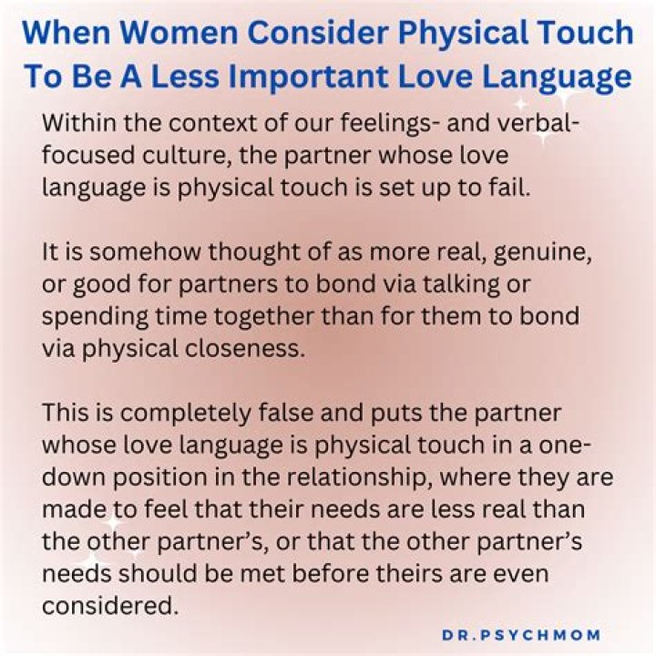 How important is touch in a marriage?