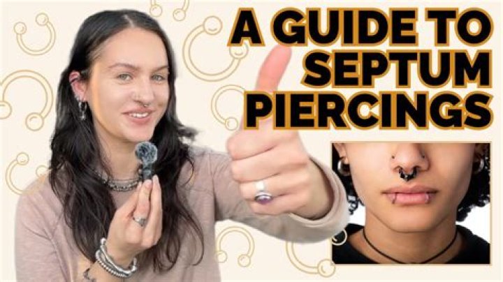 How likely is a septum piercing to get infected?