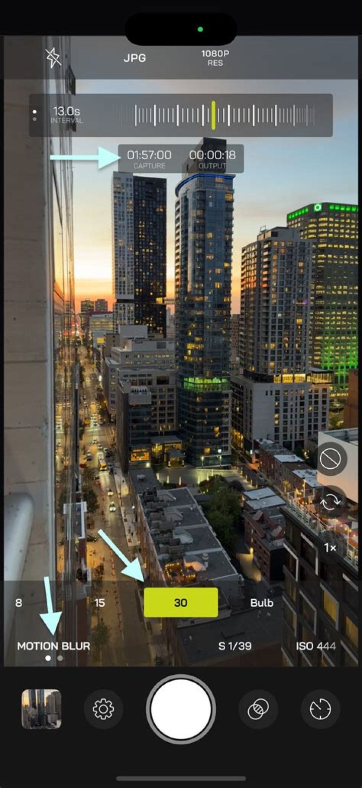 How long can you do a TimeLapse on iPhone?
