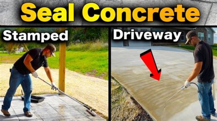 How long does it take for concrete driveway sealer to dry?