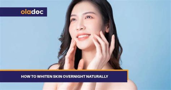 How long does it take for tomatoes to whiten skin?