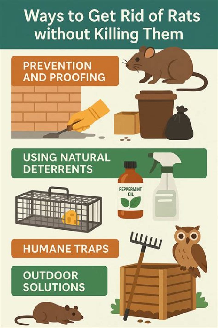 How long does it take to get rid of rats in the garden?