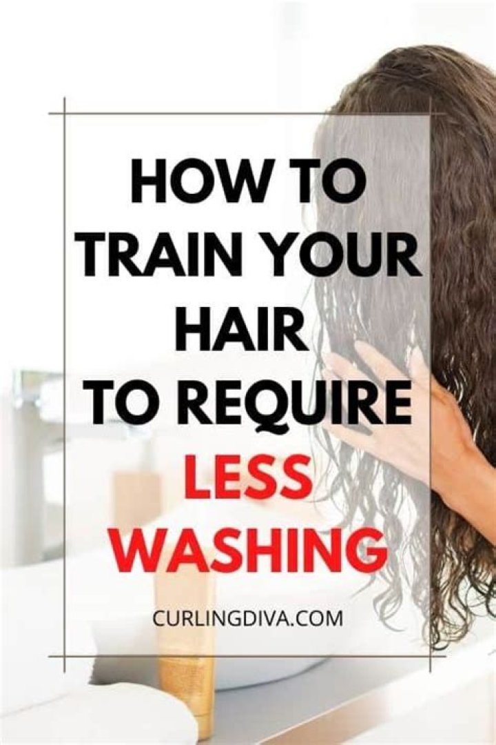 How long does it take to train your hair to be washed less?