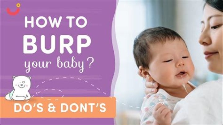 How long should I burp a baby for?