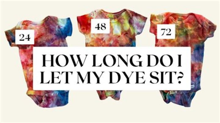 How long should Rit dye sit?