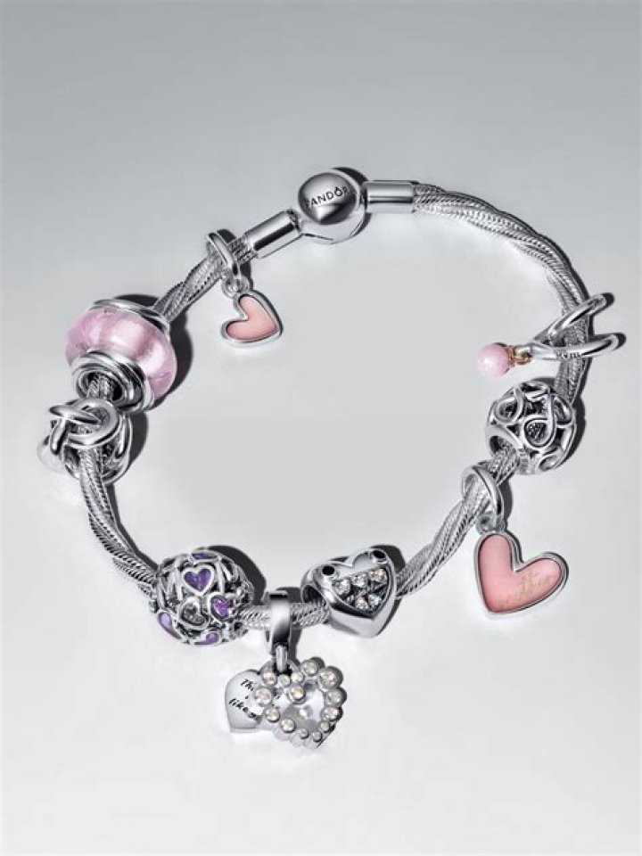 How many charms fit in a Pandora bracelet?