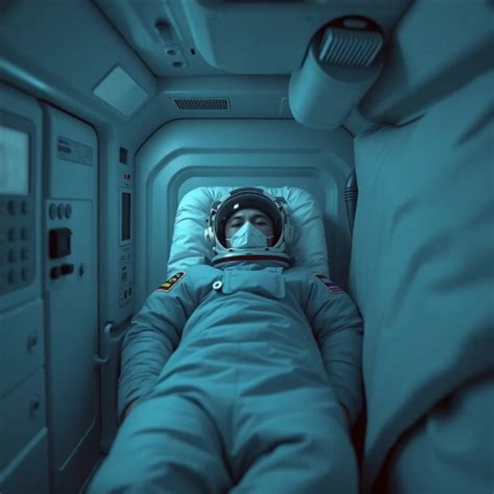 How many hours do astronauts sleep?