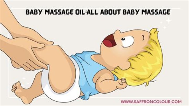 How many times we should massage a baby in a day?