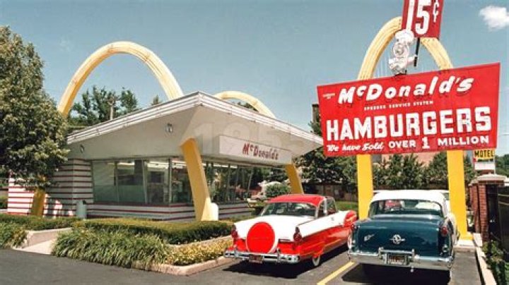 How much did a McDonald's hamburger cost in 1948?