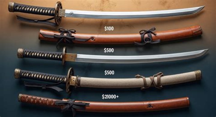 How much does a real samurai sword cost?