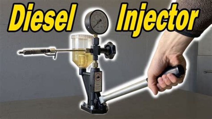How much does it cost to test diesel injectors?