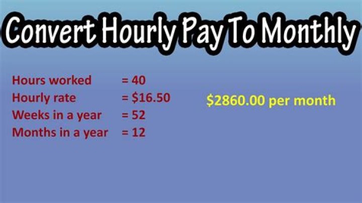 How much is 3800 a month hourly?