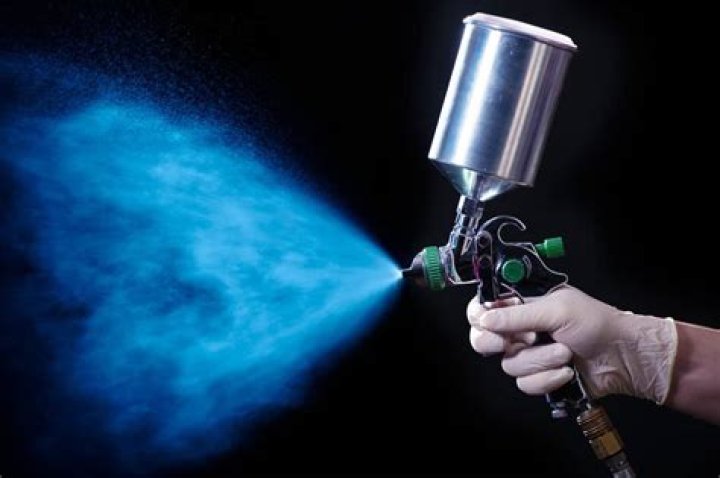 How much paint do you lose when spraying?