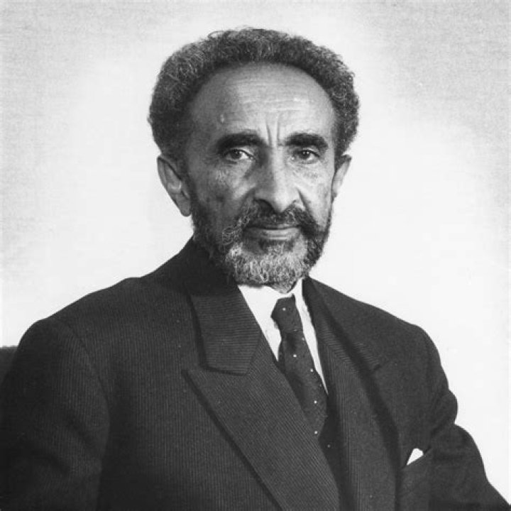 How was Haile Selassie buried?