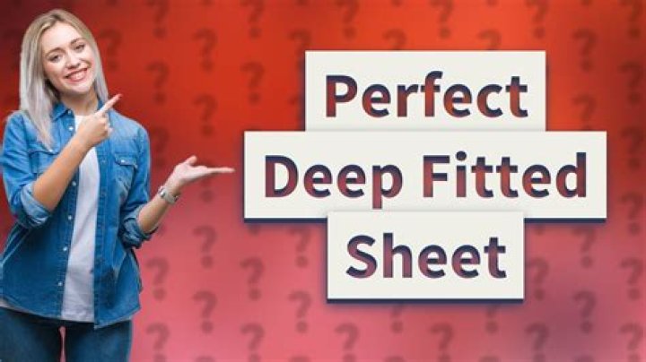 Is 32cm a deep fitted sheet?