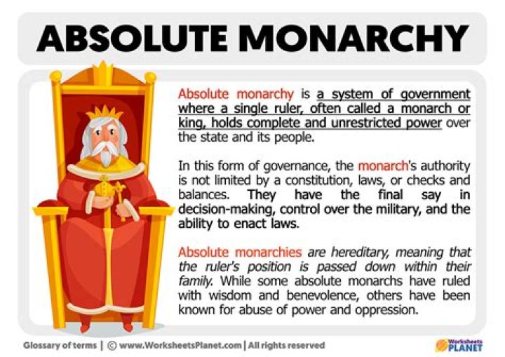Is a monarchy limited or unlimited?