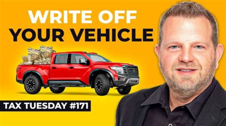 Is a work truck a tax write off?