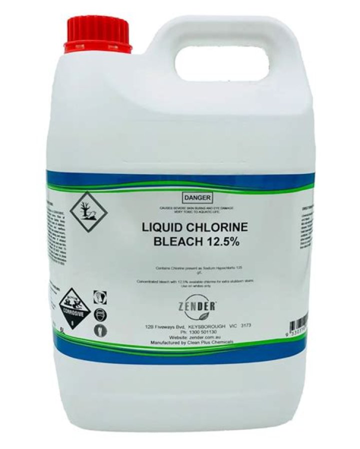 Is bleach and liquid chlorine the same?