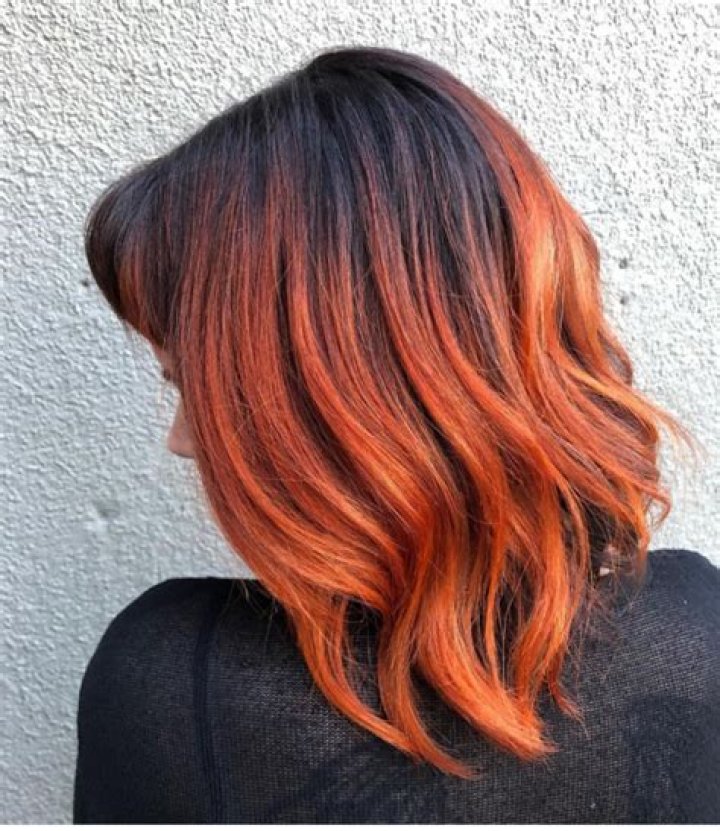 Is brown hair just dark orange?