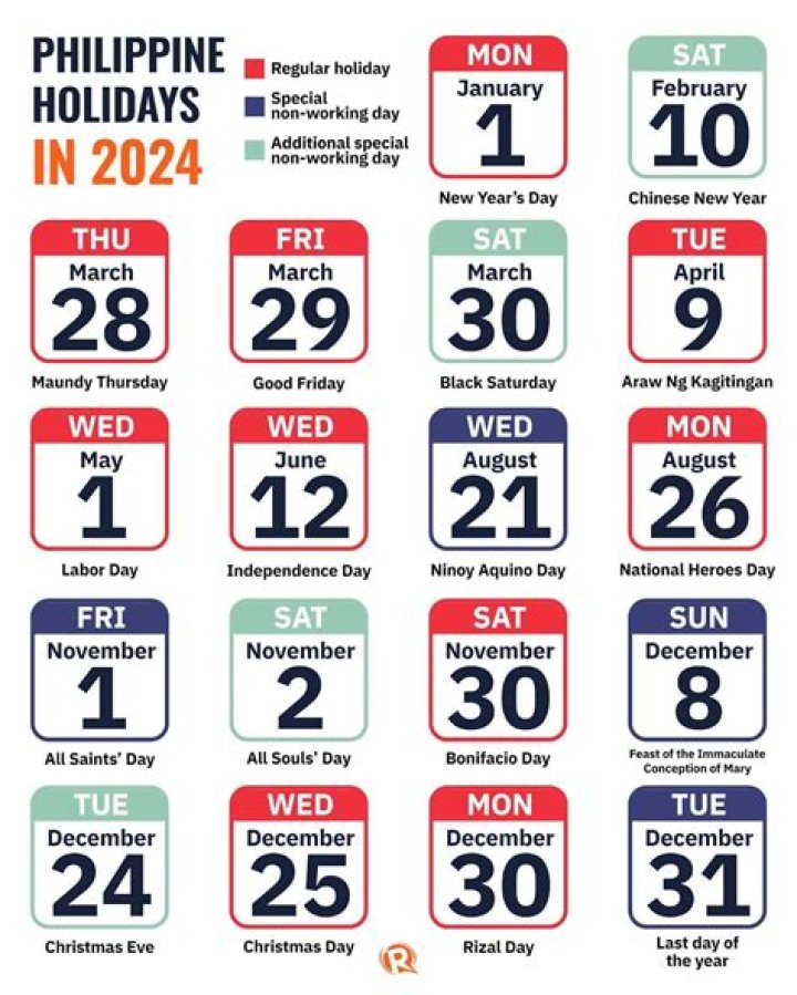 Is December 13 a holiday?
