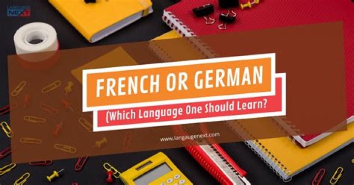 Is English more like German or French?