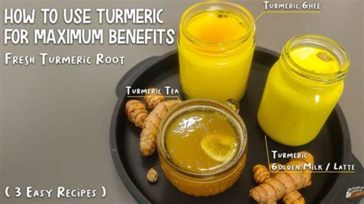 Is it good to take turmeric at night?