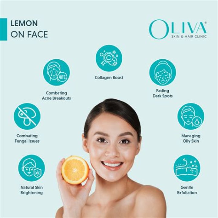 Is it OK to put lemon on face?