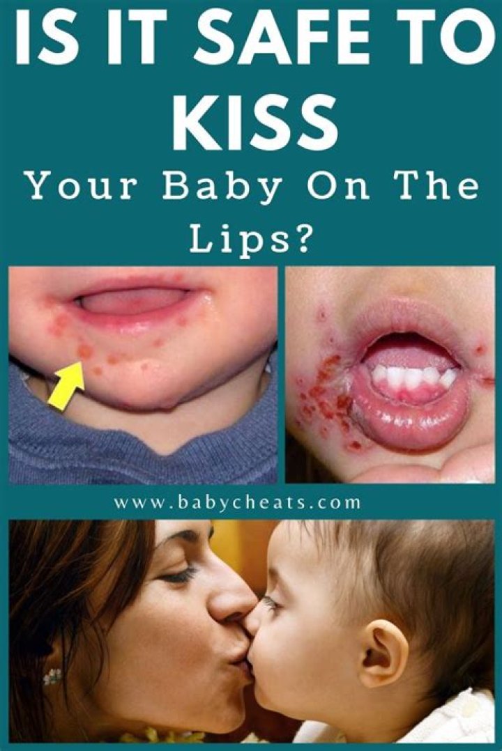 Is it okay to kiss your child on the lips?