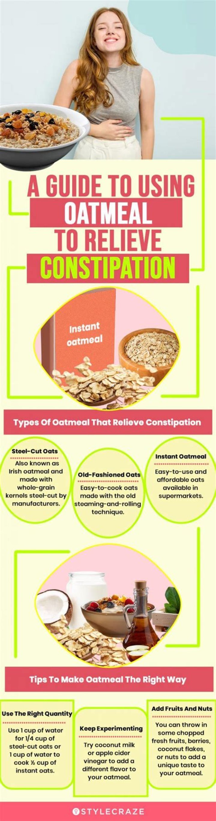 Is oatmeal good for constipation?