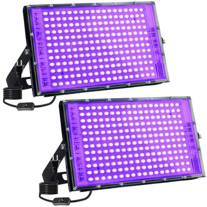 Is purple LED same as blacklight?