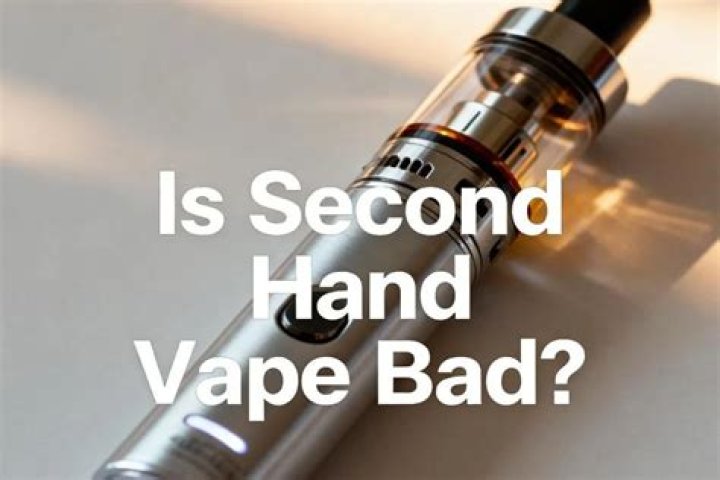 Is second hand vape a thing?