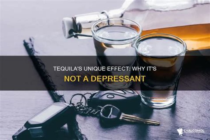 Is tequila the only alcohol that is not a depressant?