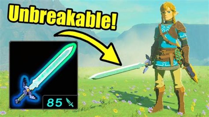 Is there an unbreakable weapon in Breath of the Wild?