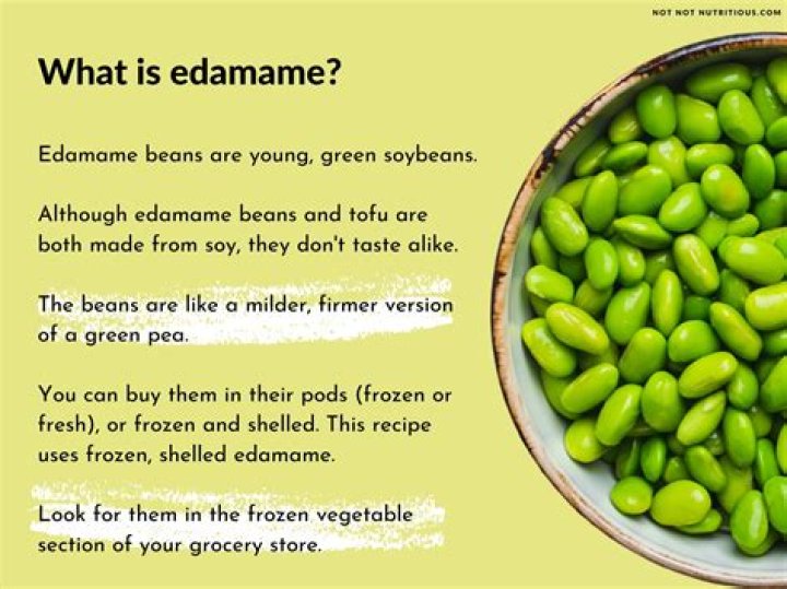 Is tofu made from edamame?